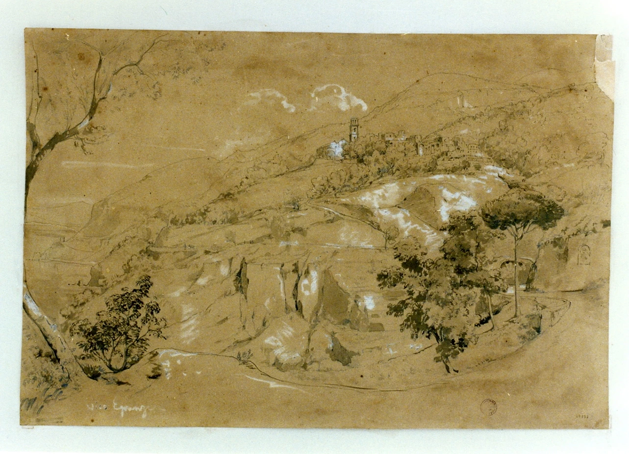 Veduta di Vico Equense - Museo Nazionale di san Martino, Napoli